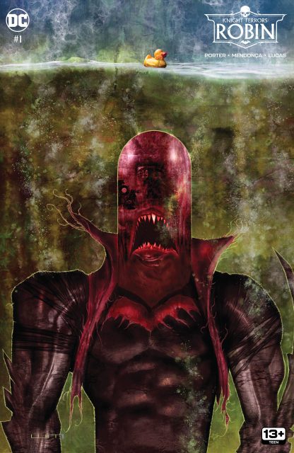 Variant cover by Liam Sharp knight terrors robin 1 sharp variant