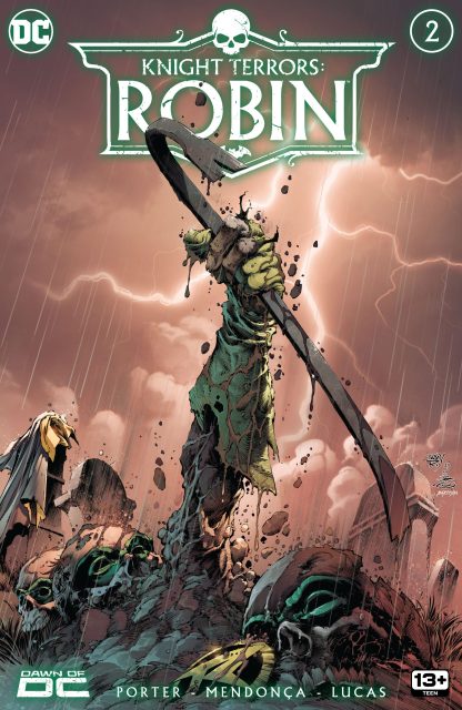 knight terrors: robin 32 main cover