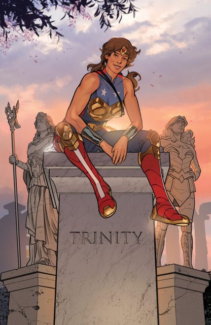 Trinity Special #1 variant cover by Evan "Doc" Shaner trinity special #1 variant cover