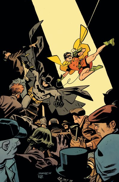 Batman and Robin: Year One #1 Main Cover by Chris Samnee