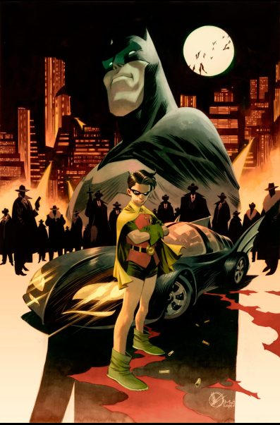 Batman and Robin: Year One #1 Variant Cover by Matteo Scalera