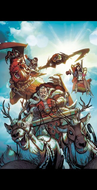 Batman – Santa Claus: Silent Knight Returns #1 by Bernard Chang