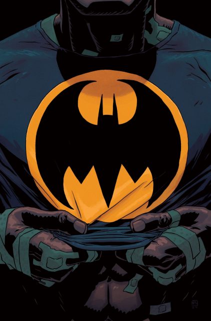 Batman: Dark Patterns #1 main cover by Hayden Sherman