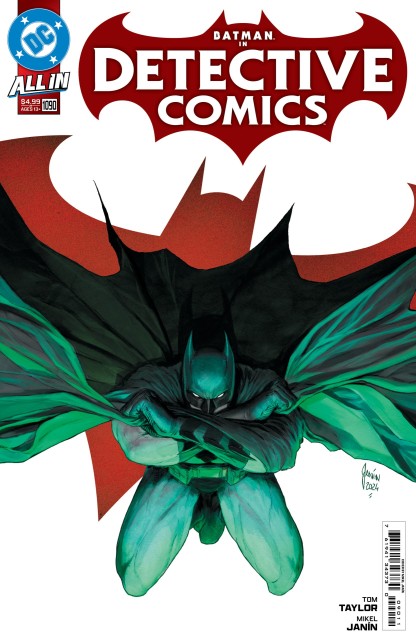Detective Comics #1090 main cover by Mikel Janin