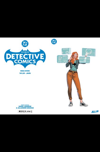Detective Comics #1090 variant cover by Daniel Sampere