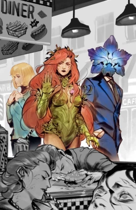 Poison Ivy #31 main cover by Jessica Fong (DC Comics) poison ivy #31 main cover