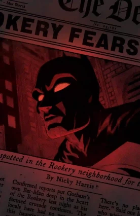 Batman: Dark Patterns #8 main cover by Hayden Sherman (DC Comics) preview of Batman: Dark Patterns #8 main cover