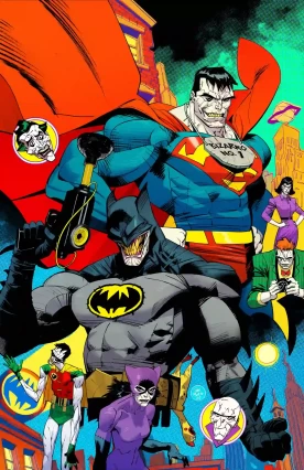 Batman/Superman: World's Finest #41 main cover by Dan Mora (DC Comics) Batman/Superman: World's Finest #41 main cover