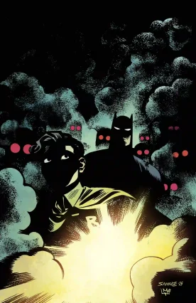 Batman & Robin: Year One #9 main cover by Chris Samnee (DC Comics) Batman & Robin: Year One #9 main cover