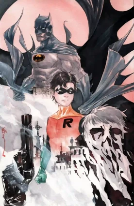 Robin & Batman: Jason Todd #2 main cover by Dustin Nguyen (DC Comics) Robin & Batman: Jason Todd #2 main cover
