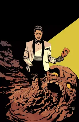 Batman and Robin: Year One #10 main cover by Chris Samnee (DC Comics) Batman and Robin: Year One #10 main cover