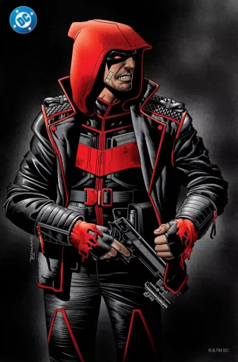 Red Hood #1 variant cover by Brian Bolland