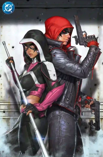 Red Hood #1 variant cover by Kyuyong Eom