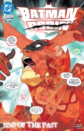 Batman and Robin #23 main cover by Carmine Di Giandomenico (DC Comics) preview of Batman and Robin #23 main cover