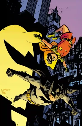 Batman & Robin: Year One #12 main cover by Chris Samnee (DC Comics) Batman & Robin: Year One #12 main cover