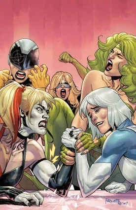 Harley Quinn #55 main cover by Yanick Paquette (DC Comics) Harley Quinn #55 main cover