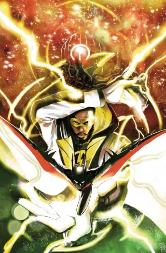 Batman/Static: Beyond #3 main cover by Nikolas Draper-Ivey (DC Comics) Batman/Static: Beyond #3 main cover by Nikolas Draper-Ivey (DC Comics)