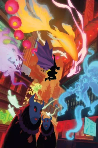 Batgirl #18 main cover by David Talaski (DC Comics) Batgirl #18 main cover by David Talaski (DC Comics)