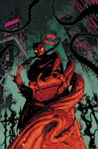 Batgirl #23 main cover by David Talaski (DC Comics)